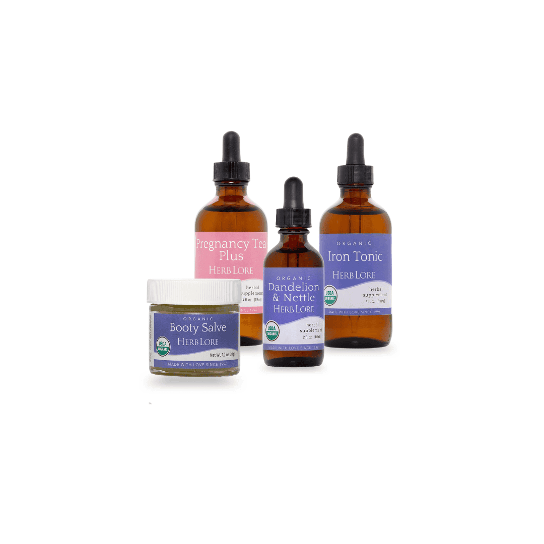Late Pregnancy Herbal Tincture Bundle