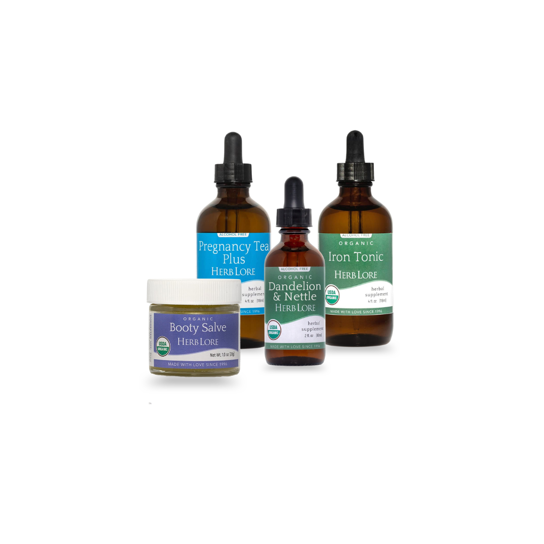Late Pregnancy Herbal Tincture Bundle